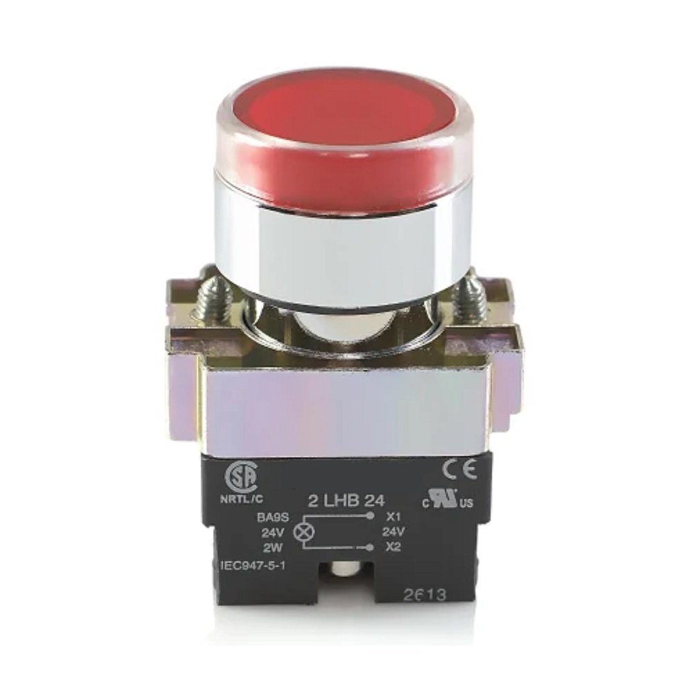 Illuminated Push Button – Premium LED Indicator Push Button Switch for Industrial Use