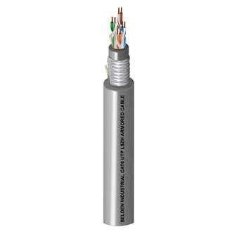 Belden 50106ULY CAT6 UTP Dual PVC Outdoor Ethernet Cable